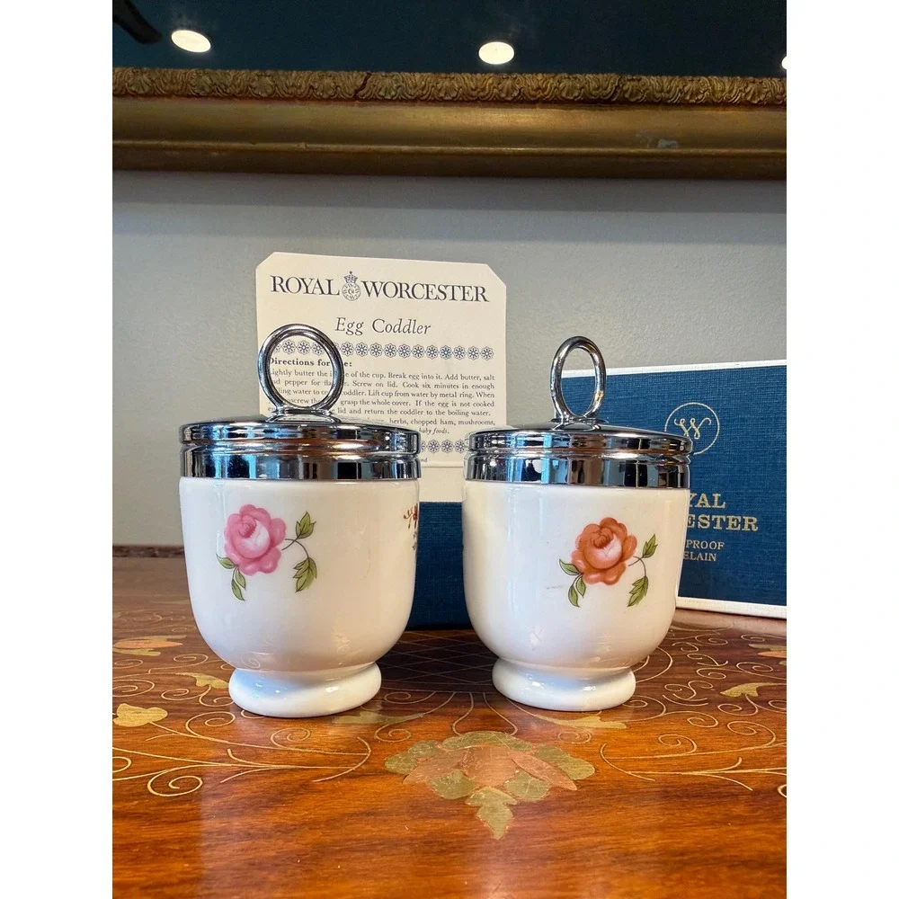 Royal Worcester vintage pair